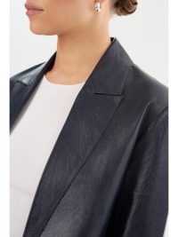 QUIRINA | Leather Blazer - Large - Image 2