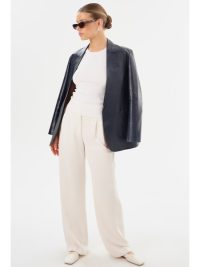 QUIRINA | Leather Blazer - Large - Image 7