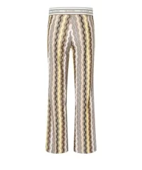 Faith Pant in brown italian zigzag - s14 - Image 4