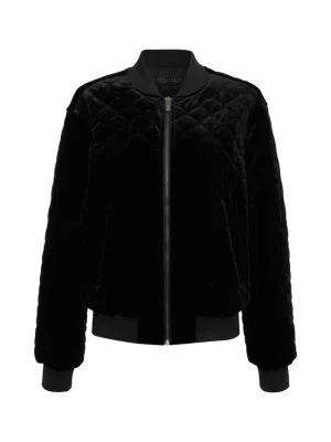 Mona Velvet Bomber Jacket - L - Image 5