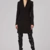 Tomboy Blazer Dress in black