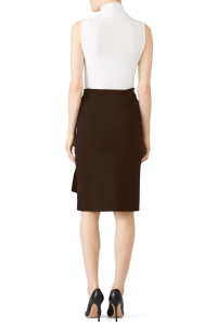 Andree Jersey Skirt in brown - Image 2