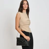 Ramona Crossbody in black - Image 7