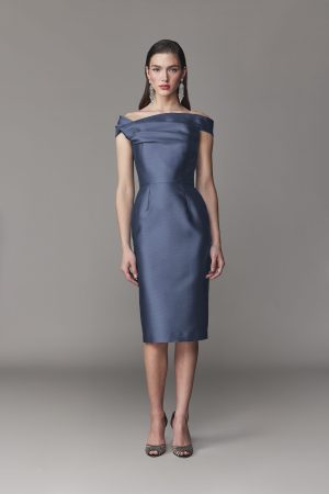 Tatiana Cocktail Dress in moonlight blue