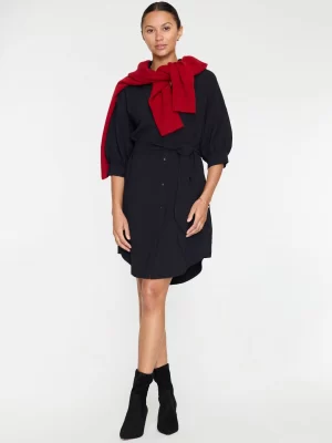 The Kate Crepe Belted Dress - Image 3