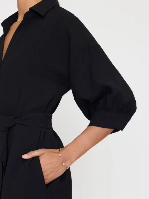 The Kate Crepe Belted Dress - Image 4
