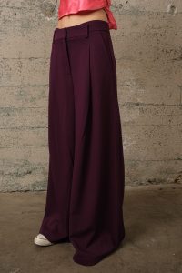 NOVA WIDE LEG TROUSER - SMALL - Image 4