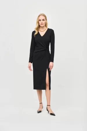 kleyton Sheath Dress in black - Image 2