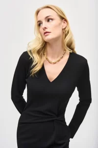 kleyton Sheath Dress in black - Image 4