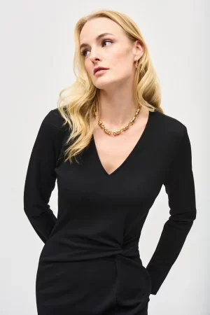 kleyton Sheath Dress in black - Image 4