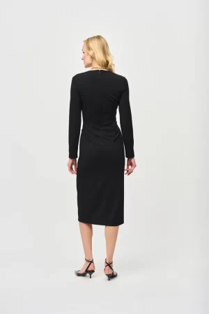 kleyton Sheath Dress in black - Image 5