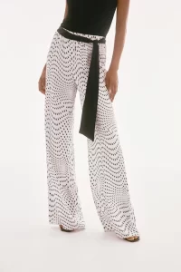 Roger Belted Wide Leg Pants - Image 3