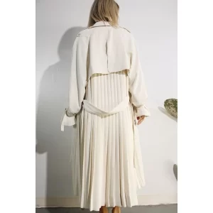 Madelyn Pleated Trench - Small - Image 3