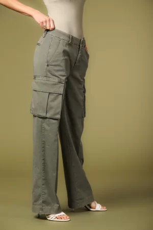 Victoria Pant in Military Green size 6 - Image 2