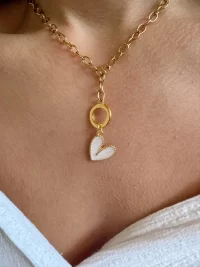 Golden Heart Necklace