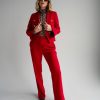 Gretta Pant in red