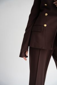 Freda's Thumb Jacket in chocolate - Image 3