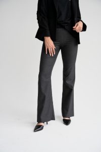 tiffany slim pant in dark grey - Image 3