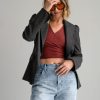 Blake blazer in grey checkered - 2