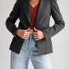 Blake blazer in grey checkered - 2 - Image 2
