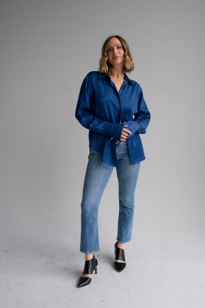 Nala Blouse in denim - Image 2