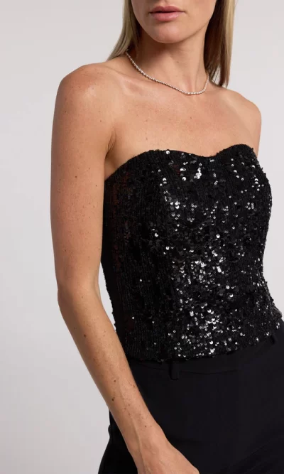 Ettie Sequin Bustier Small - Image 3