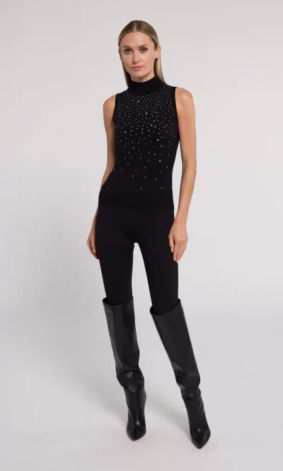 Emerson Crystal Sweater Tank - S - Image 4