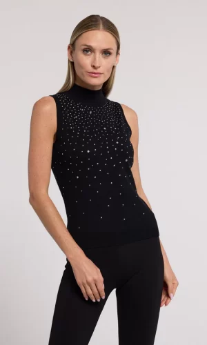 Emerson Crystal Sweater Tank - S