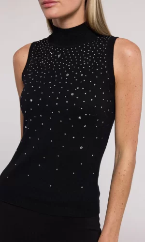Emerson Crystal Sweater Tank - S - Image 2