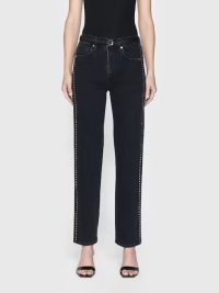 Manni Studded Pants in Astronaut - Image 2