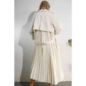 Madelyn Pleated Trench - Small - Image 5