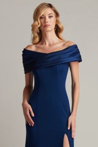 Dalton Two-Tone Off-Shoulder Gown - Image 5