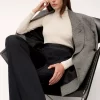 Ava Pant in black