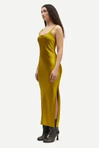 Sunna Dress in Green Sulphur - Image 3