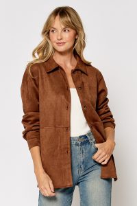 Ysabella Suede Shirt - Image 7