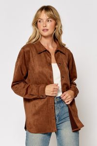 Ysabella Suede Shirt - Image 5