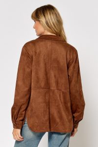 Ysabella Suede Shirt - Image 3