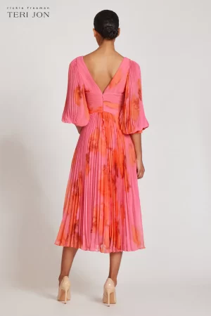 Trevanna Pleated Dress - Image 5