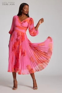 Trevanna Pleated Dress - Image 2