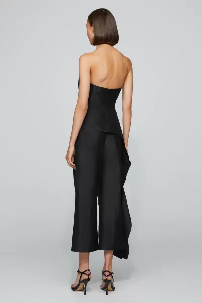 Emelie Peplum Top IN BLACK Large - Image 2