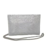 Malone Clutch in silver