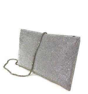 Malone Clutch in silver - Image 2