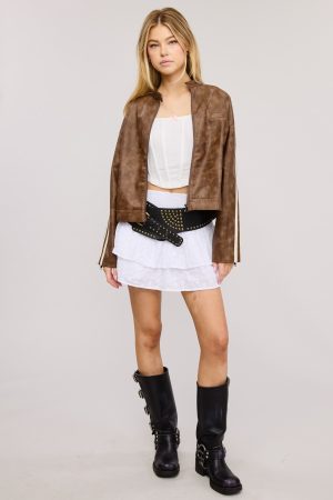 Azekel Fuax leather jacket - Image 6