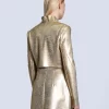 Julia Jacket in gold/blosssom sz 12 - Image 2