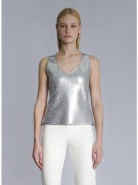 Juana Tank Top in silver