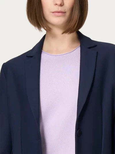 Sophia Compact Blazer in navy Large - Image 3