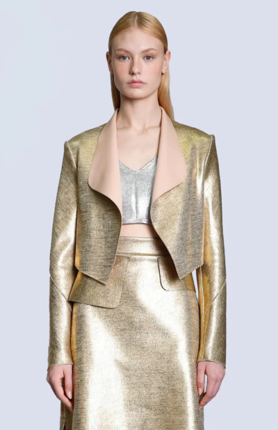 Julia Jacket in gold sz 12