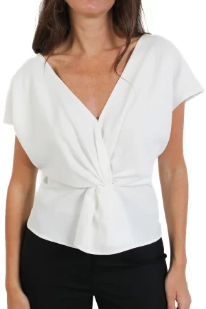 Roxy Blouse in Ivory