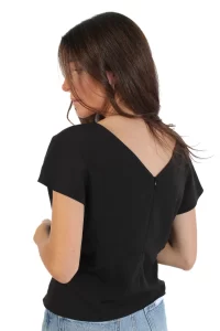 Roxy Blouse in Black - Image 2