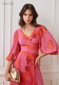 Trevanna Pleated Dress - Image 3